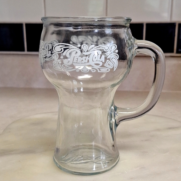 Pepsi-Cola Other - Pepsi-Cola Vintage (RARE) heavy handled Soda- Pop shop glass